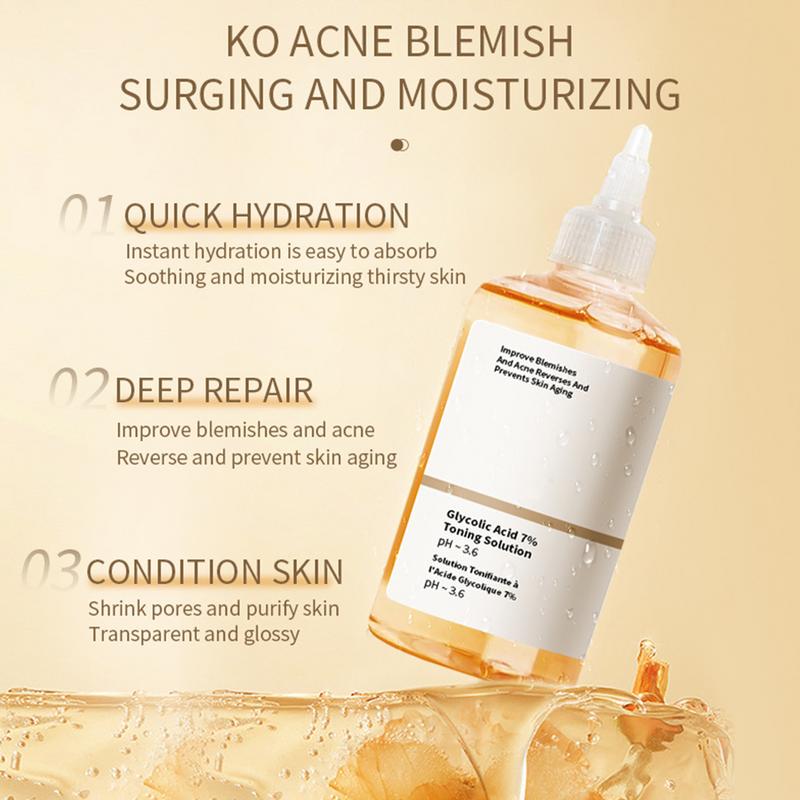 Glycolic Acid 7% Toner Nourish - Lactic Acid Toner recension och pris
