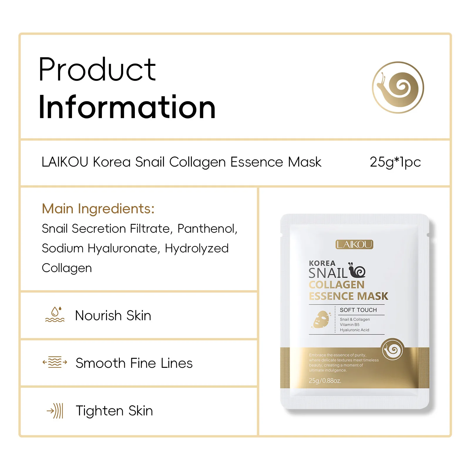 Snail Mucin & Protein Sheet Ma - Snail Mucin Essence recension och pris