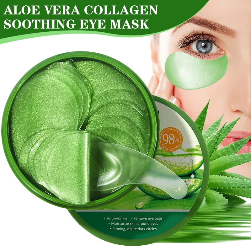 60pcs Aloe Vera Collagen Eye M - Skincare D'Alba recension och pris