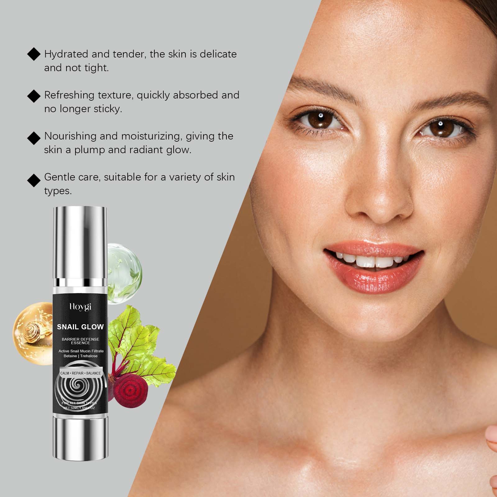 Snail Mucin Skincare Set Colla - Snail Mucin Essence recension och pris