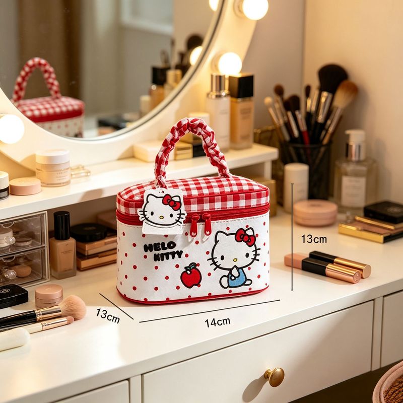 Hello Kitty Makeup Organizer B - Skincare D'Alba recension och pris