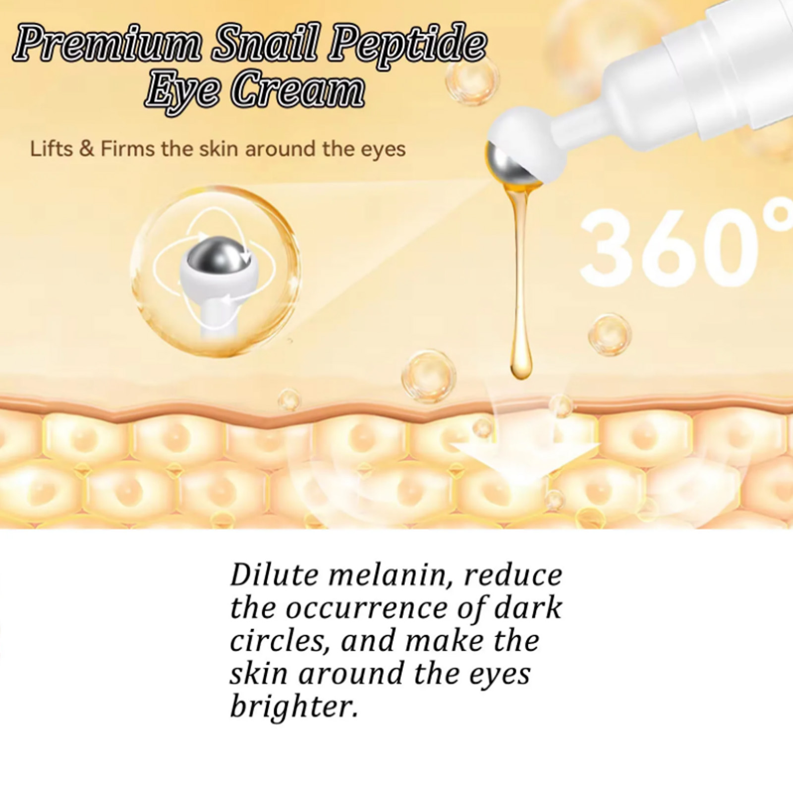 Snail Peptide Eye Cream Remove - Snail Cream Gel recension och pris