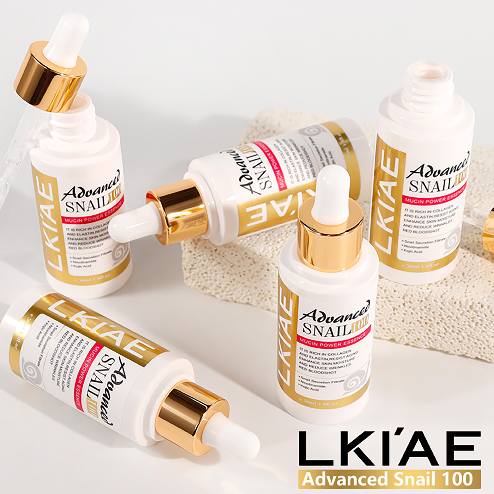 LKIAE Advanced Snail Mucin Wom - Snail Mucin Essence recension och pris
