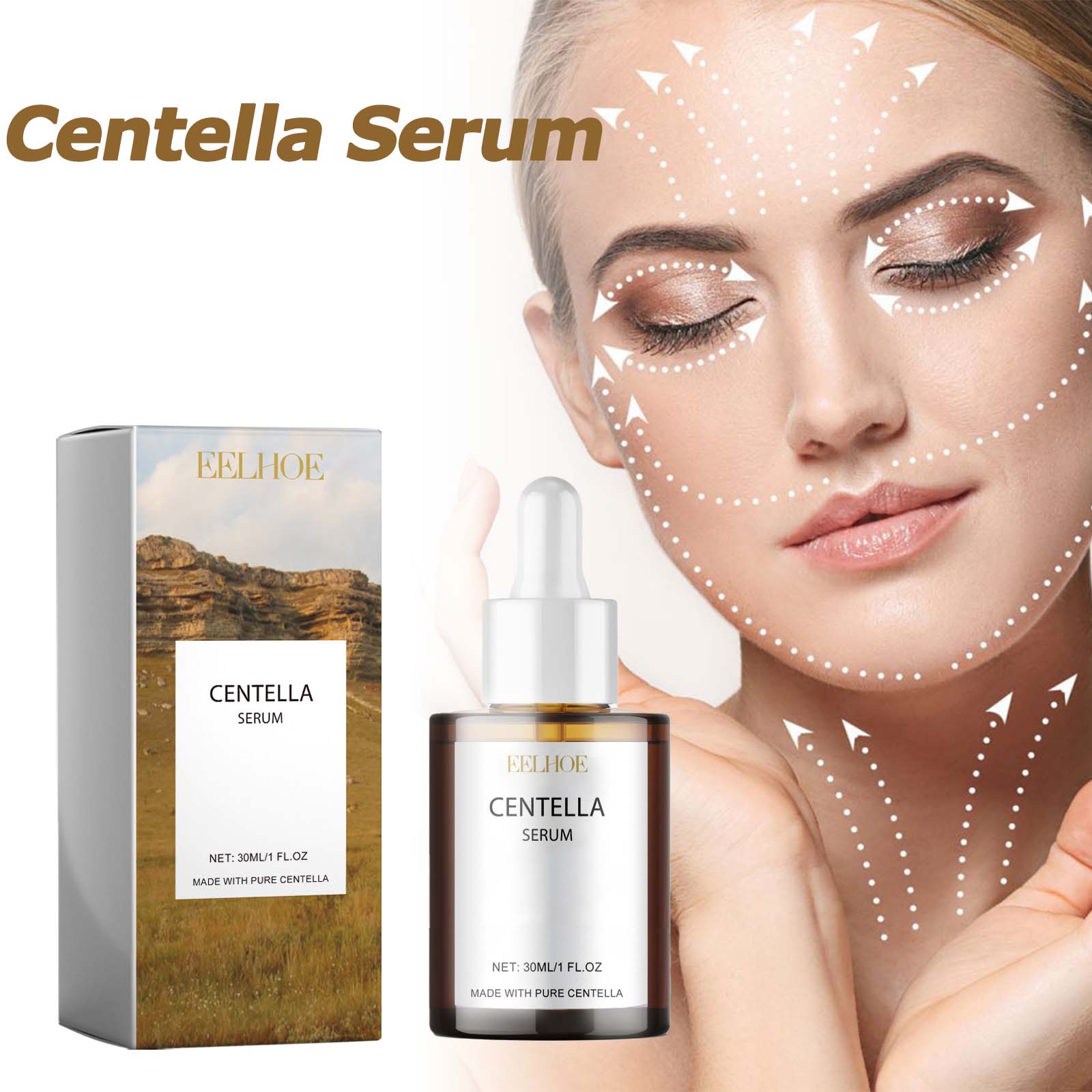 Centella Serum Nourish Improve - Snail Mucin Essence recension och pris