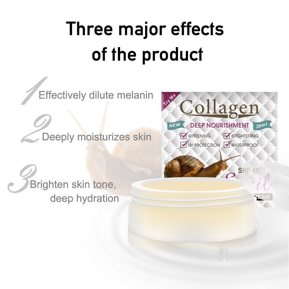 Snail Collagen Beauty Cream Pe - Snail Cream Gel recension och pris