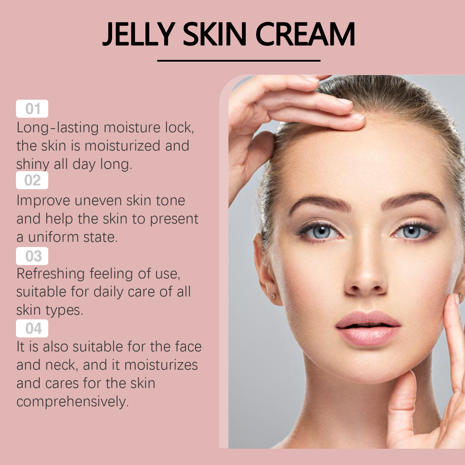 HOYGI Collagen Jelly Face Crea - Coenzyme Q10 Cream recension och pris