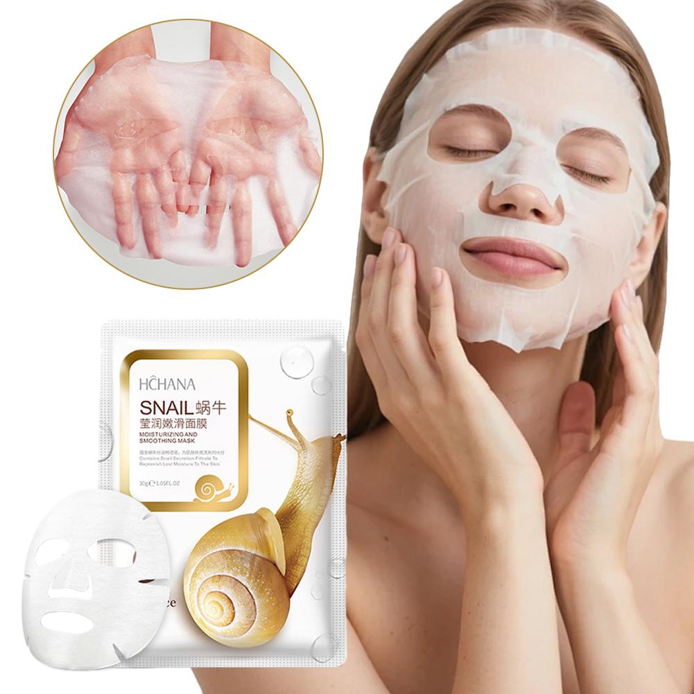 Snail Collagen Face Mask Moist - Snail Mucin Essence recension och pris
