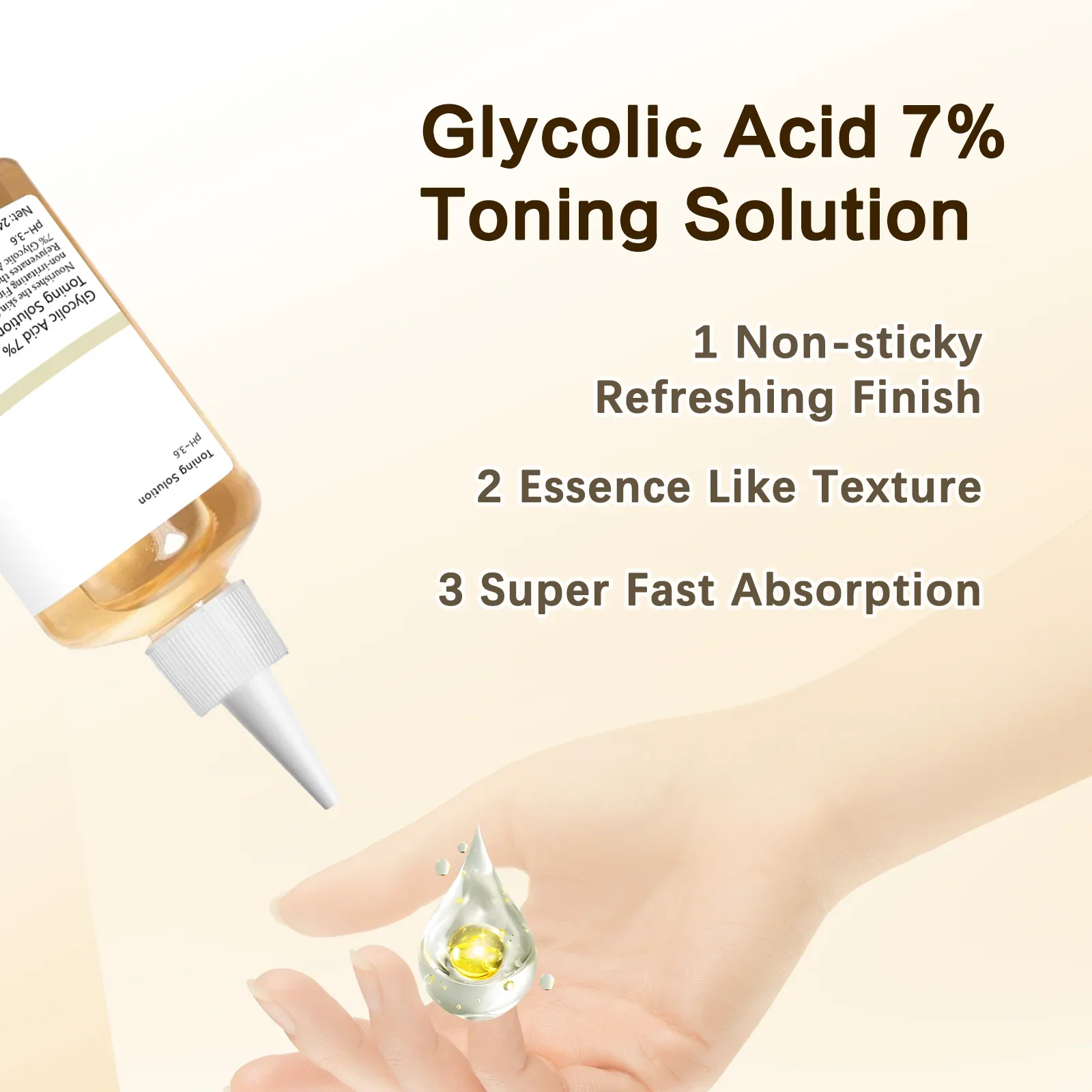 Glycolic Acid 7% Percent Tonin - Lactic Acid Toner recension och pris