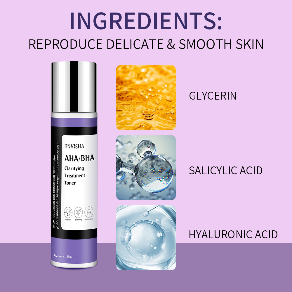 ENVISHA Face Skin Care Cleansi - Lactic Acid Toner recension och pris