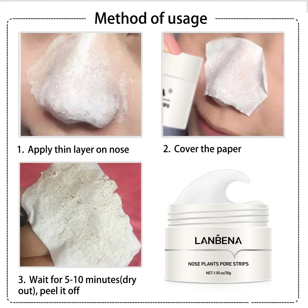 LANBENA Face Mask Blackhead Re - Lactic Acid Toner recension och pris