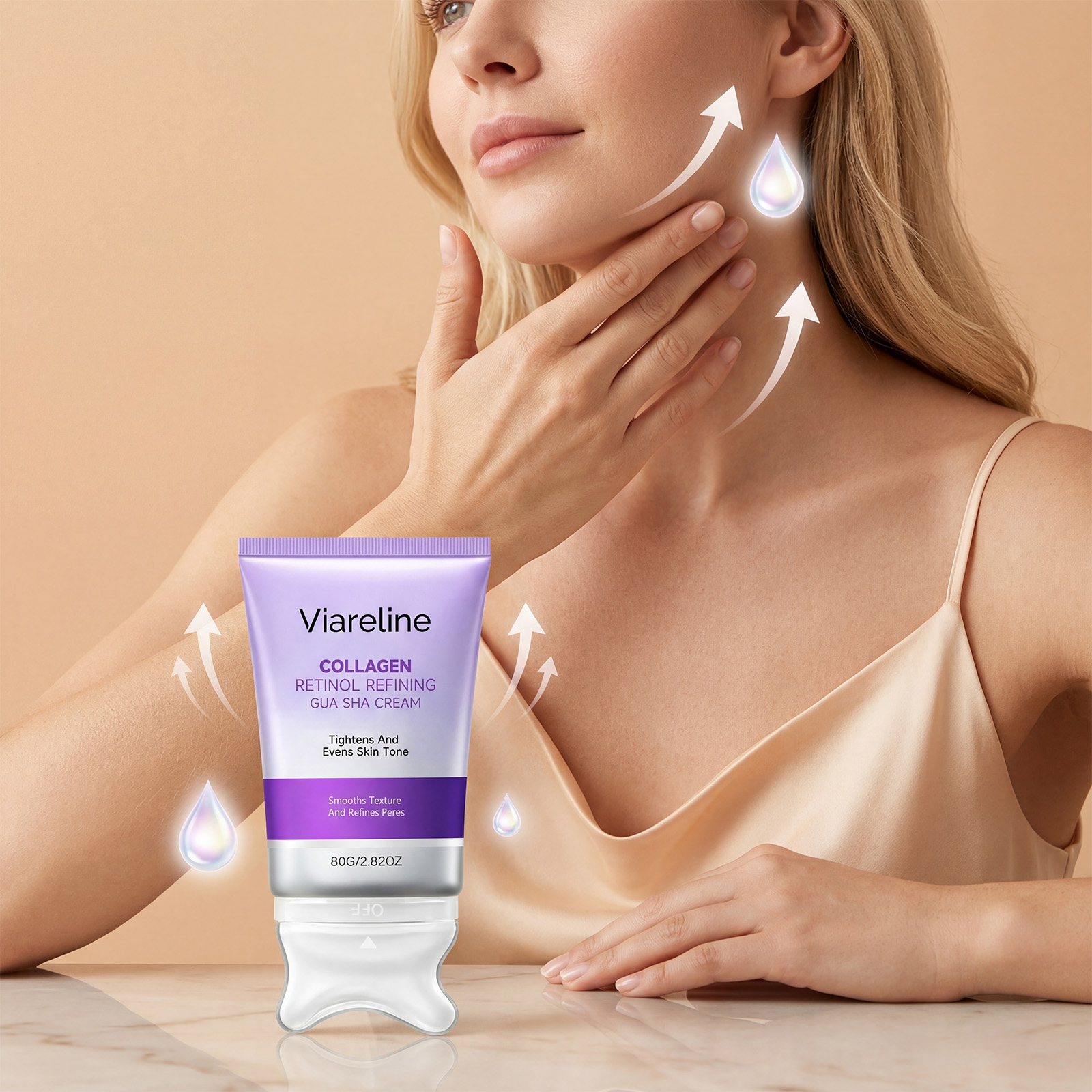 Cream Gua Sha Retinol Collagen - Coenzyme Q10 Cream recension och pris